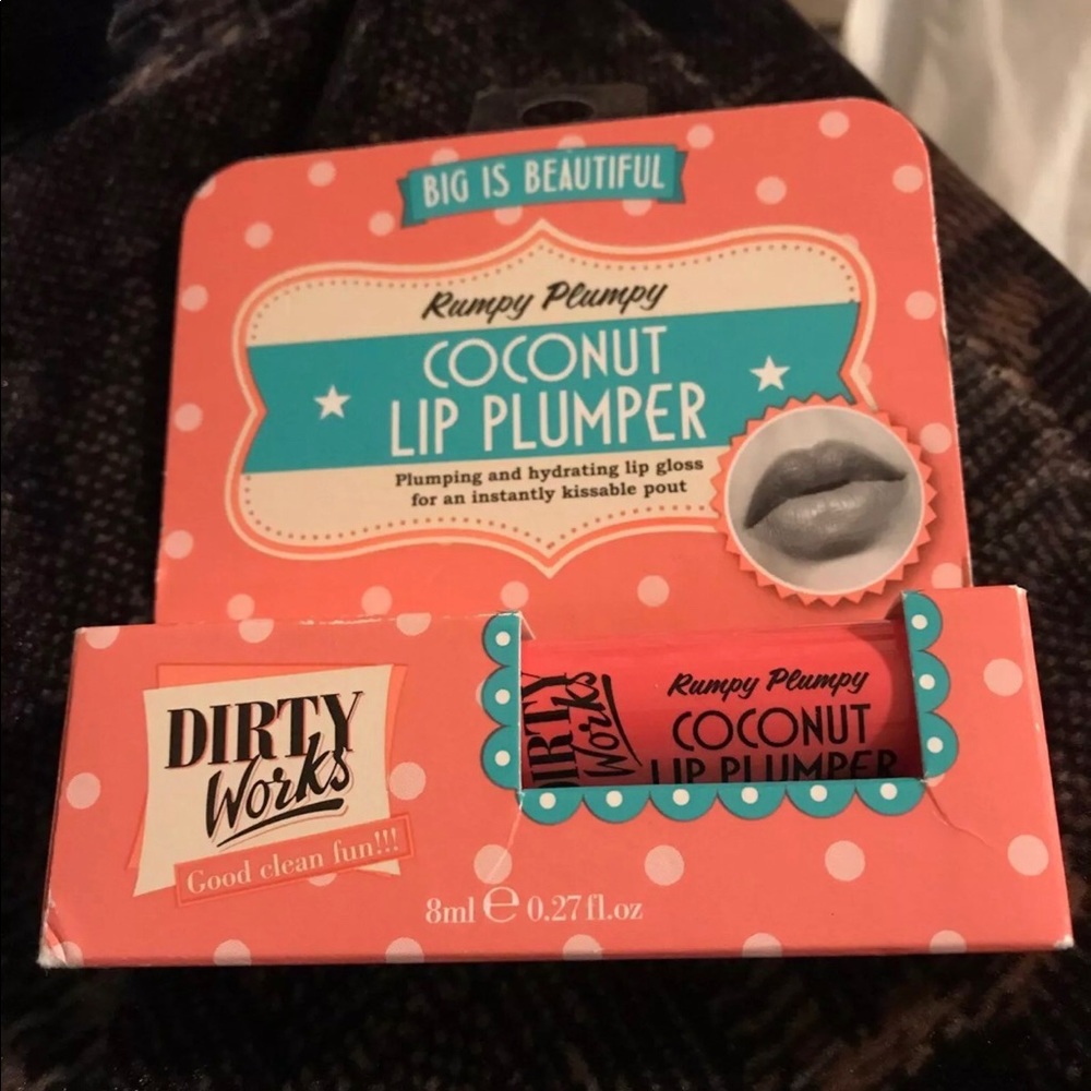 Dirty Works Rumpy Plumpy Coconut Lip Plumper